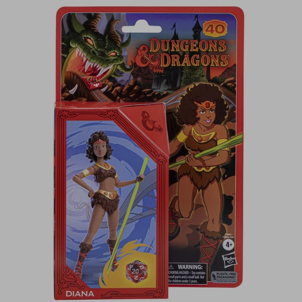 New Dungeons & Dragons Cartoon Classics Diana Action Figure
